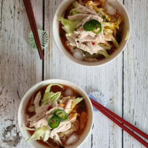 Chicken Veggie Ramyun