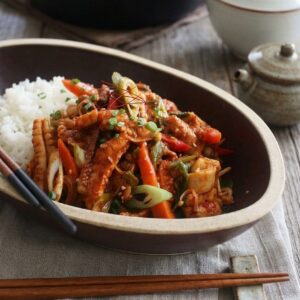 Spicy Squid Dopbap